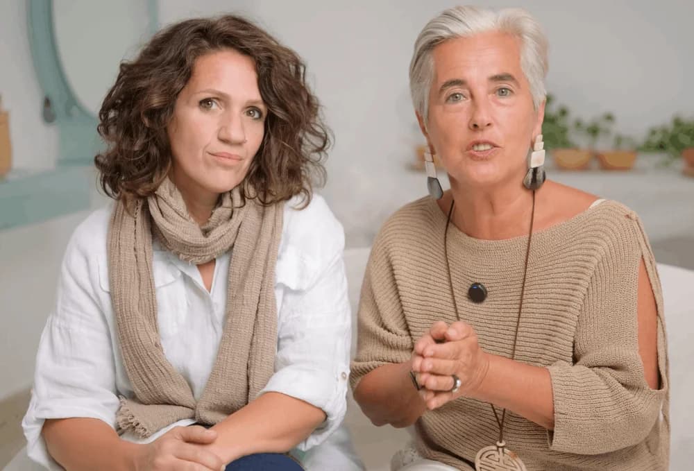 Elena y Noemí, instructoras del curso de Coloración Herbal PRO
